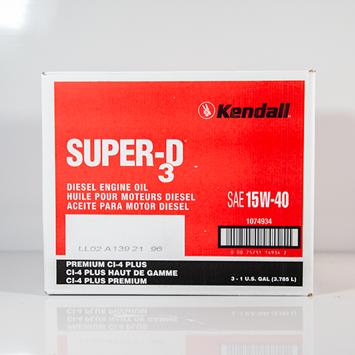 ACEITE KENDALL SUPER-D 3 SAE 15W-40 3/1