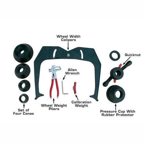 BALANCEADORA DE LLANTAS ATLAS WB41 C/ CUBIERTA Y MONITOR
