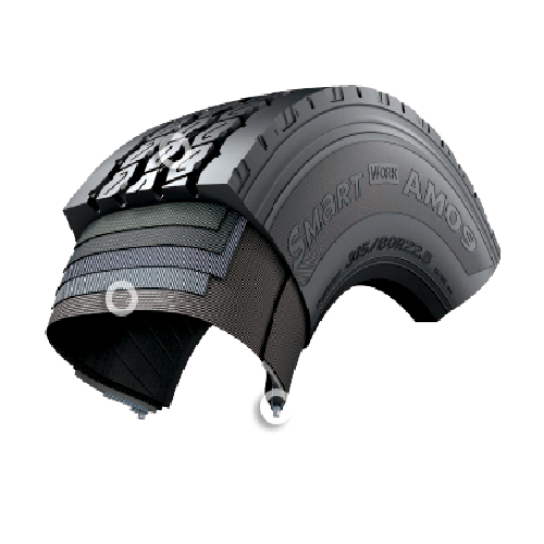 GOMAS HANKOOK 13 R22.5 18L 156/150K AM09 COMBINADA