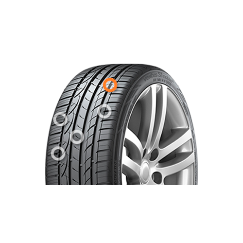 GOMAS HANKOOK 245/50 ZR18W, 04, H452 100W, CARRETERA