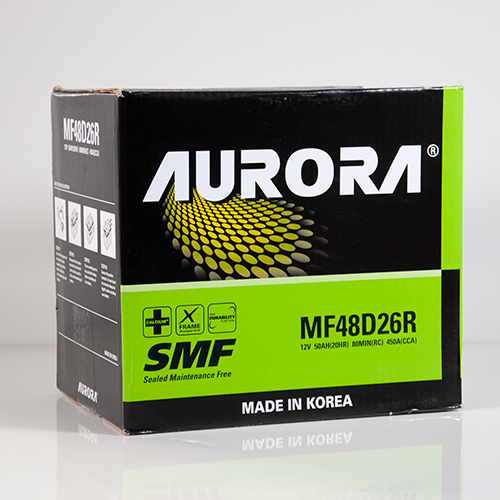 BATERIA AURORA MF48D26R 450 CCA