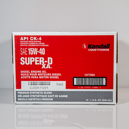 ACEITE KENDALL SUPER-D XA (TI, CK-4) 15W-40 12/1