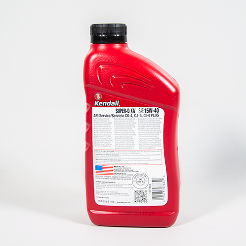 ACEITE KENDALL SUPER-D XA (TI, CK-4) 15W-40 12/1