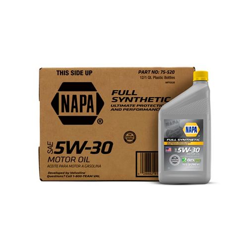 ACEITE NAPA NOL75520 FULL SYNTHETIC SAE 5W-30 12/1