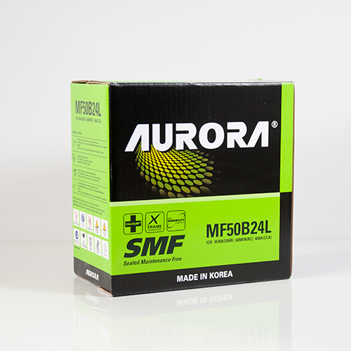 BATERIA AURORA MF50B24L 400 CCA