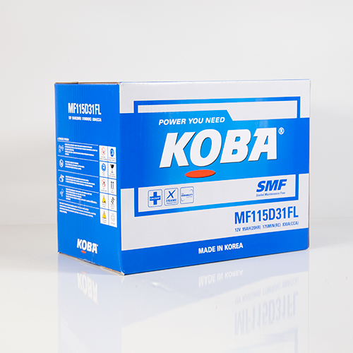 BATERIA KOBA MF115D31FL, 830 CCA