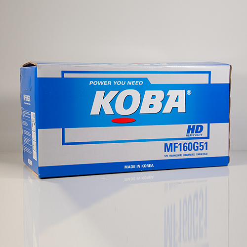 BATERIA KOBA MF160G51, 1000 CCA