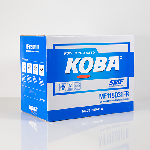 BATERIA KOBA MF115D31FR, 830 CCA